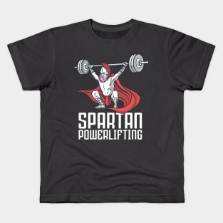 Spartan Powerlifting Kids T-Shirt